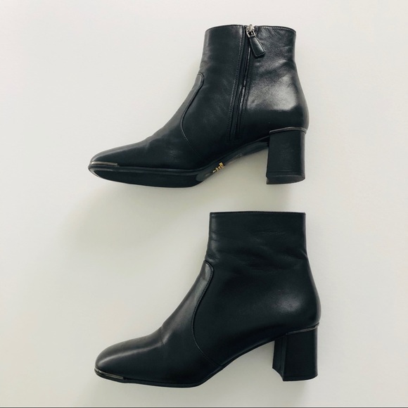 Prada Shoes - Prada Sz8.5/38.5 Chelsea Boots Black